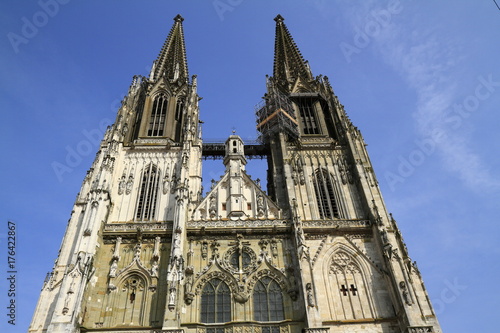 The Regensburg Cathedral St. Peter in Regenburg