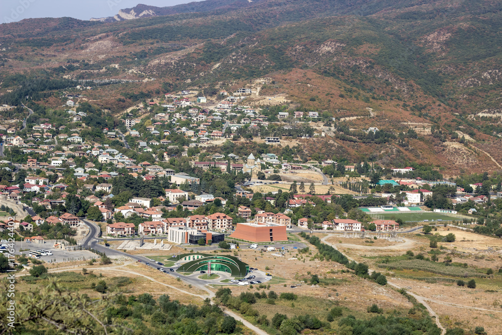 The Top View Of Mtskheta, Georgia The Top View Of Mtskheta, Georgia