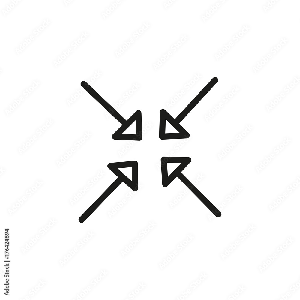 minimize arrows icon minimize arrows icon