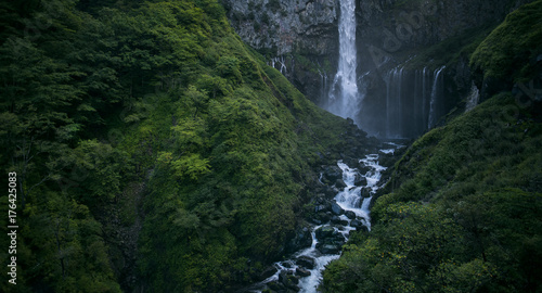 Kegon waterfall in Nikko  Japan