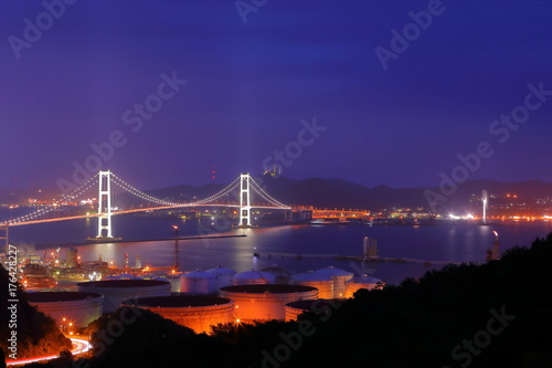 Muroran night view