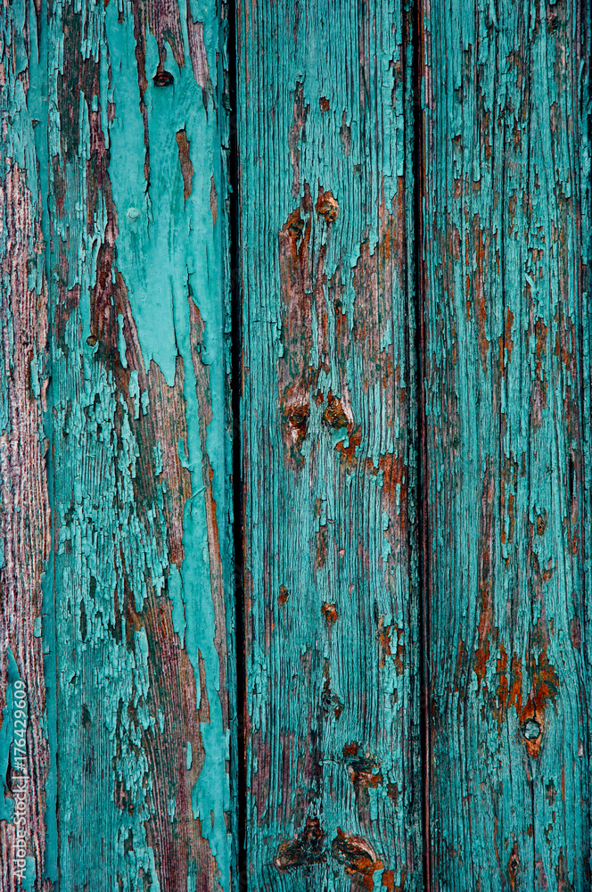 Wood texture background. Old wood painted in blue Wood texture background. Old wood painted in blue