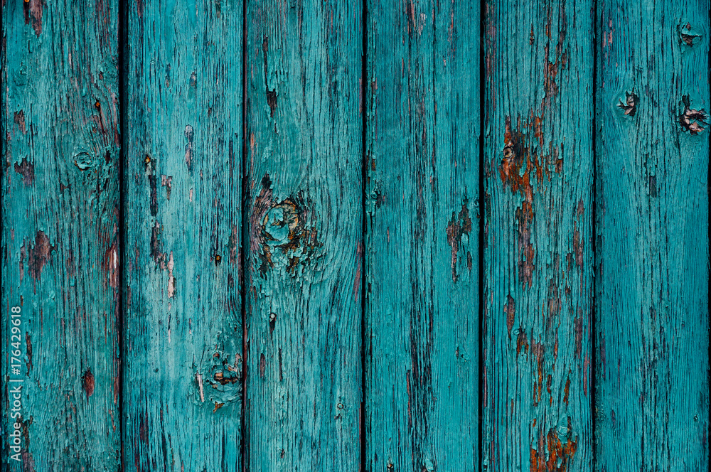 Wood texture background. Old wood painted in blue Wood texture background. Old wood painted in blue