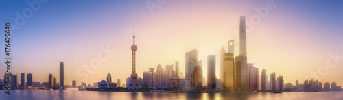 Shanghai skyline cityscape