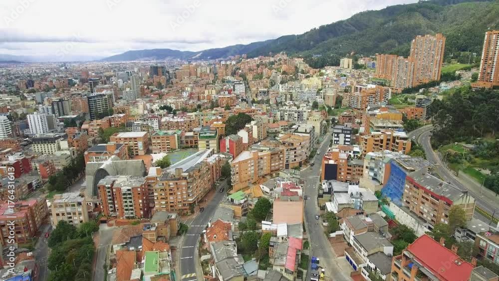 Beautiful Aerial view of Bogota, Colombia Beautiful Aerial view of Bogota, Colombia