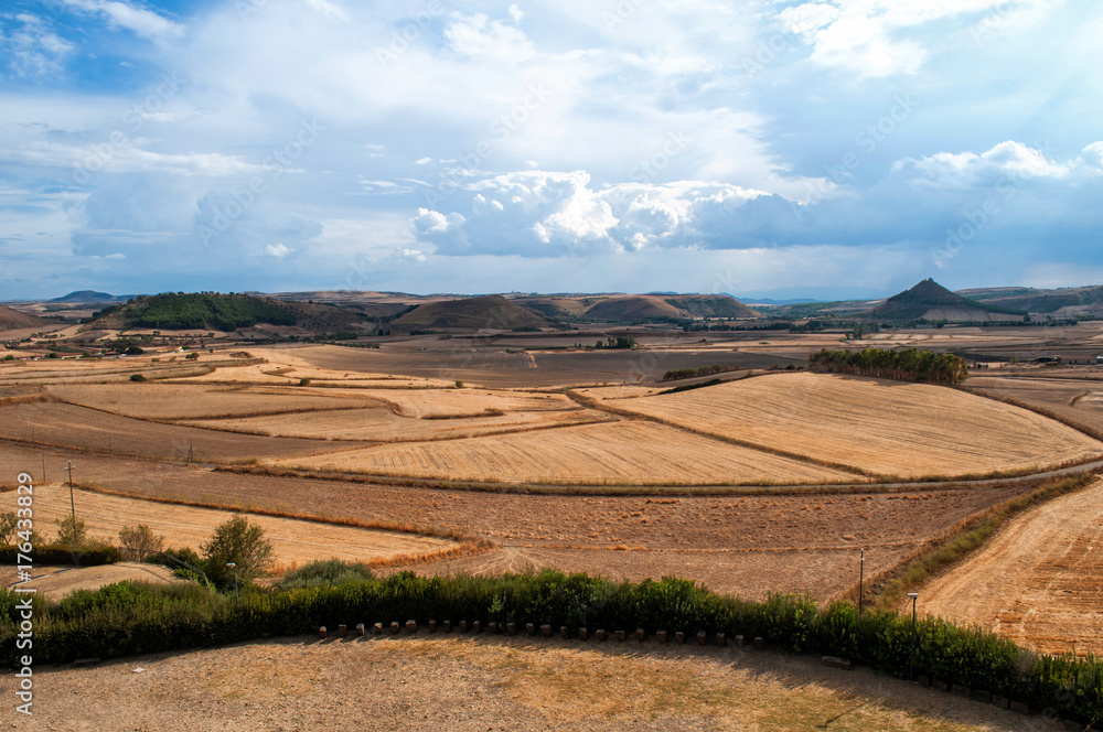 A typical inland landscape on the island of Sardinia
