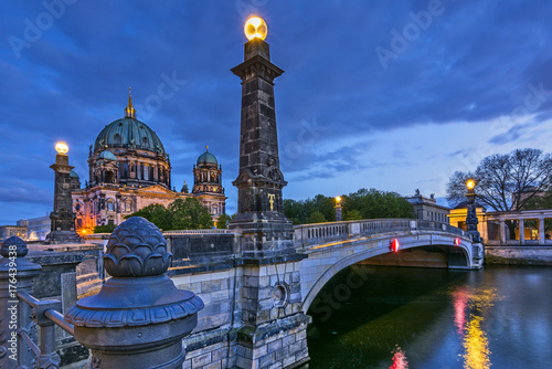 Bridge and cathedral in Berlin
