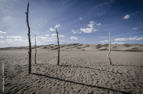 Sand Dunes National Park and Preserve. Colorado.