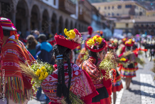 festivities in cusco, Peru. photo