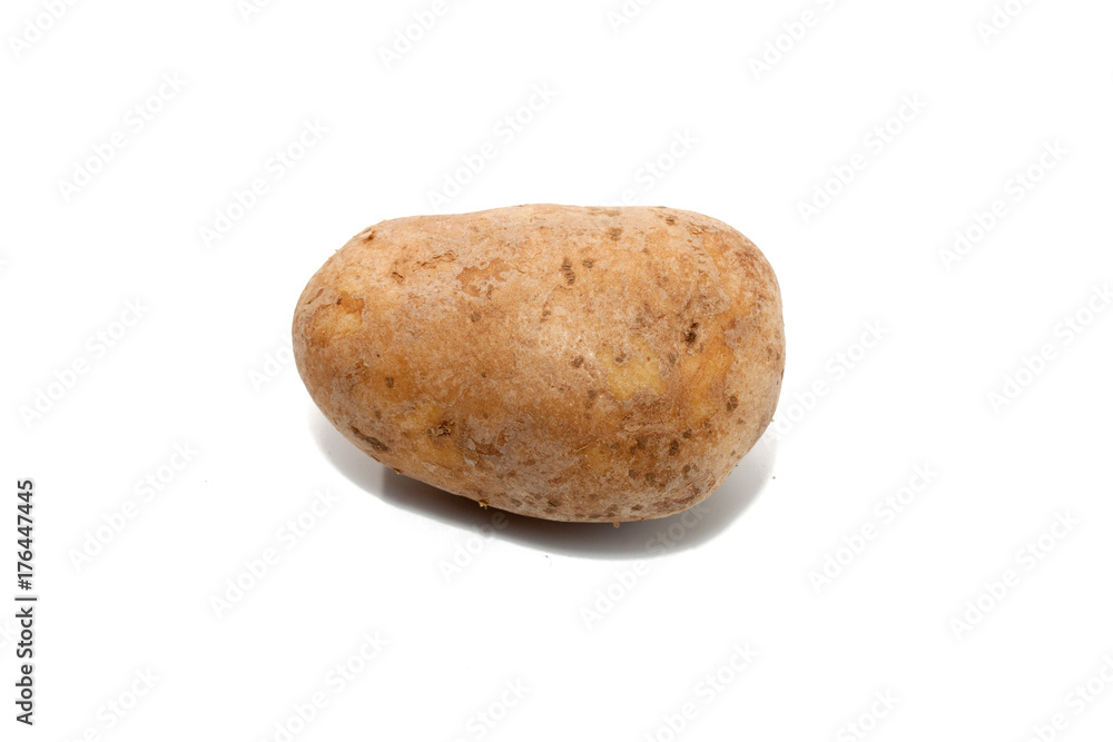 potato isolated on white background