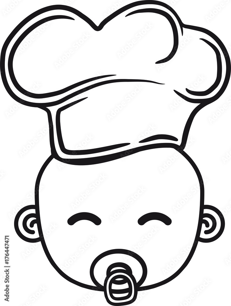 kochtopf koch essen hunger lecker grillen schürze küche chef mütze kopf gesicht klein süß niedlich volle windel kind baby comic cartoon kochtopf koch essen hunger lecker grillen schürze küche chef mütze kopf gesicht klein süß niedlich volle windel kind baby comic cartoon