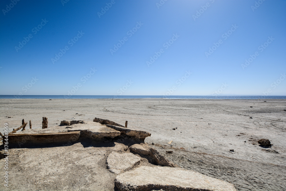 Salton Sea, Bombay Beach, Südkalifornien, CA, USA