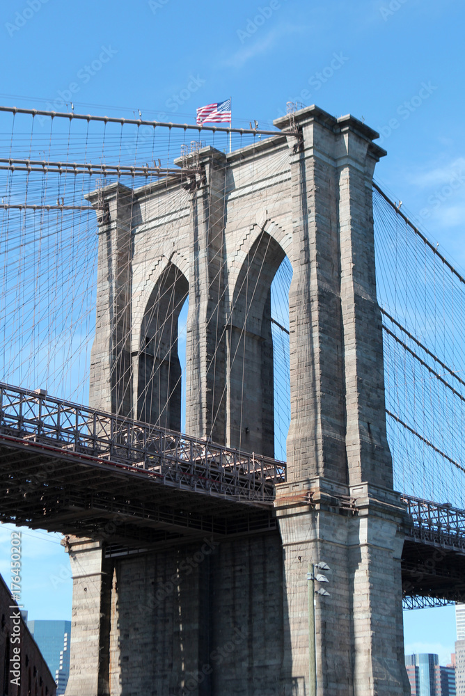 Obraz premium Brooklyn Bridge in New York City