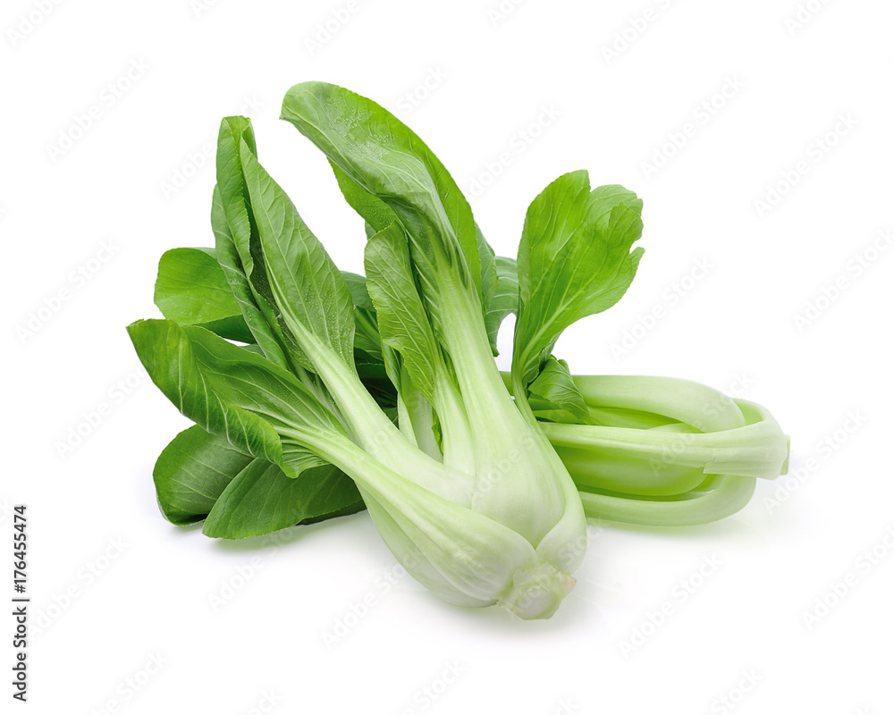 Bok choy (chinese cabbage) isolated on white background Bok choy (chinese cabbage) isolated on white background