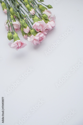 Fototapeta Naklejka Na Ścianę i Meble -  Flower Desk Mockup 