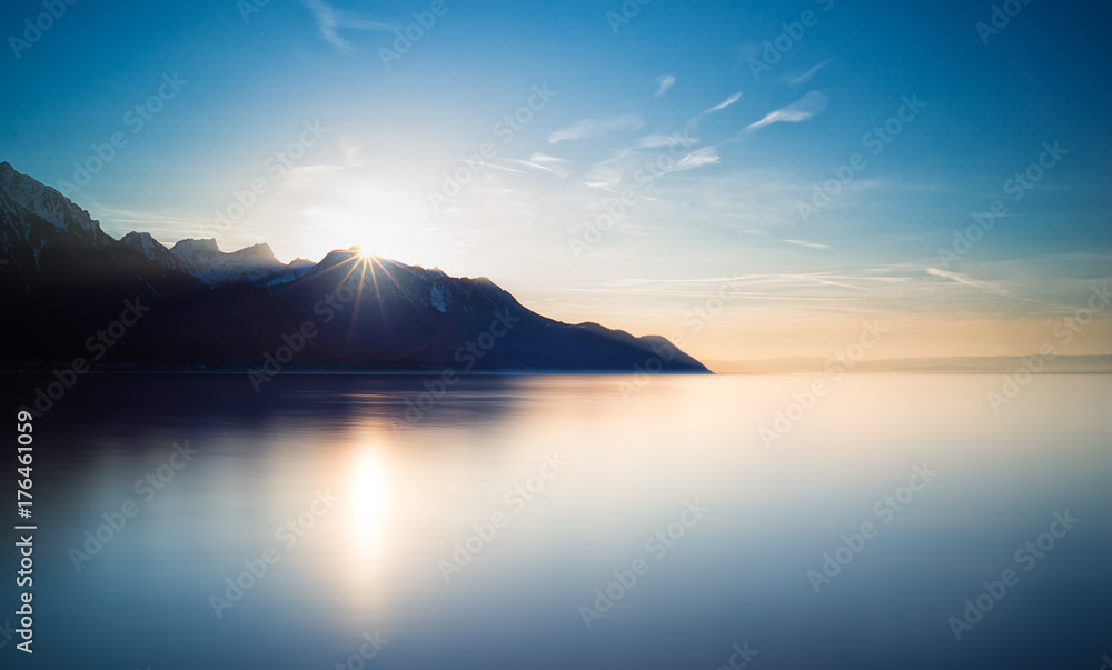 The Calm of Lake Geneva