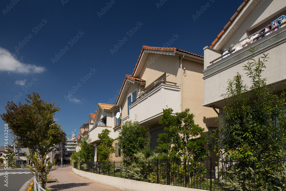 Obraz premium 新興住宅街