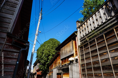 日本の古い町並み　ひがし茶屋街　江戸時代　加賀藩 © Kana Design Image