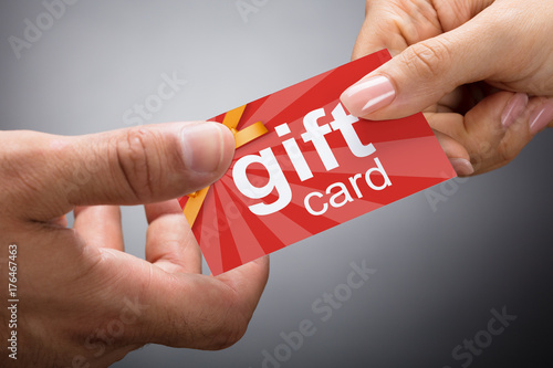 Giving Gift Card photo