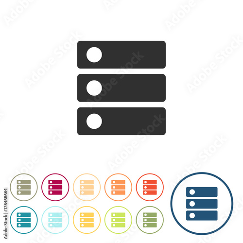Runde Schaltflächen - Archiv