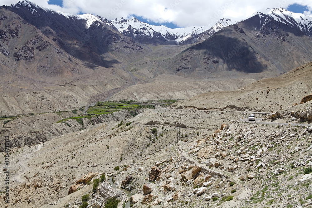 Nubra Valley and the road to Khardung Pass, Ladakh, India