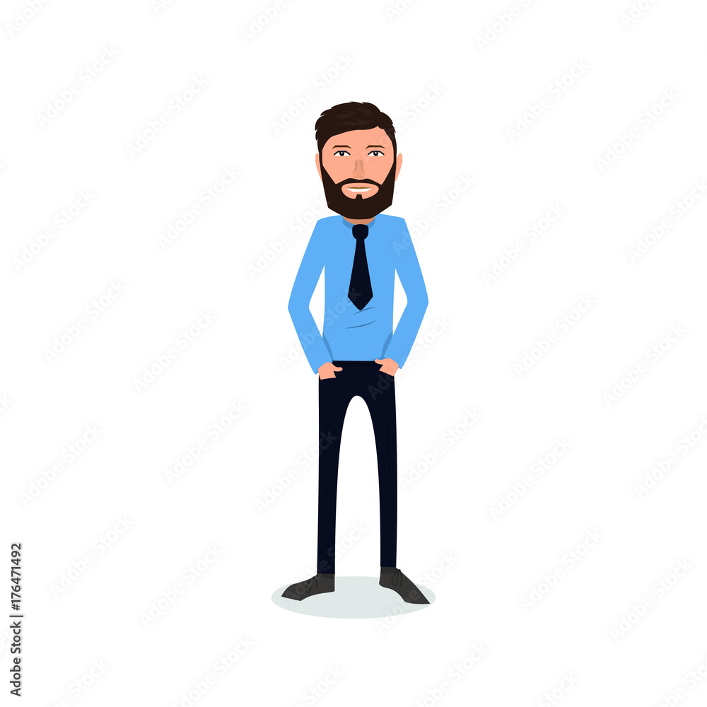 funny and cool cartoon guy in casual clothes, gesturing. Vector illustration, Hipster Style funny and cool cartoon guy in casual clothes, gesturing. Vector illustration, Hipster Style
