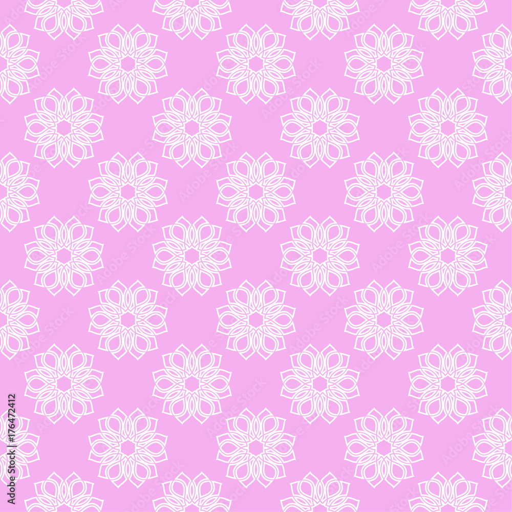 Floral seamless pattern. Fuchsia wallpaper background Floral seamless pattern. Fuchsia wallpaper background