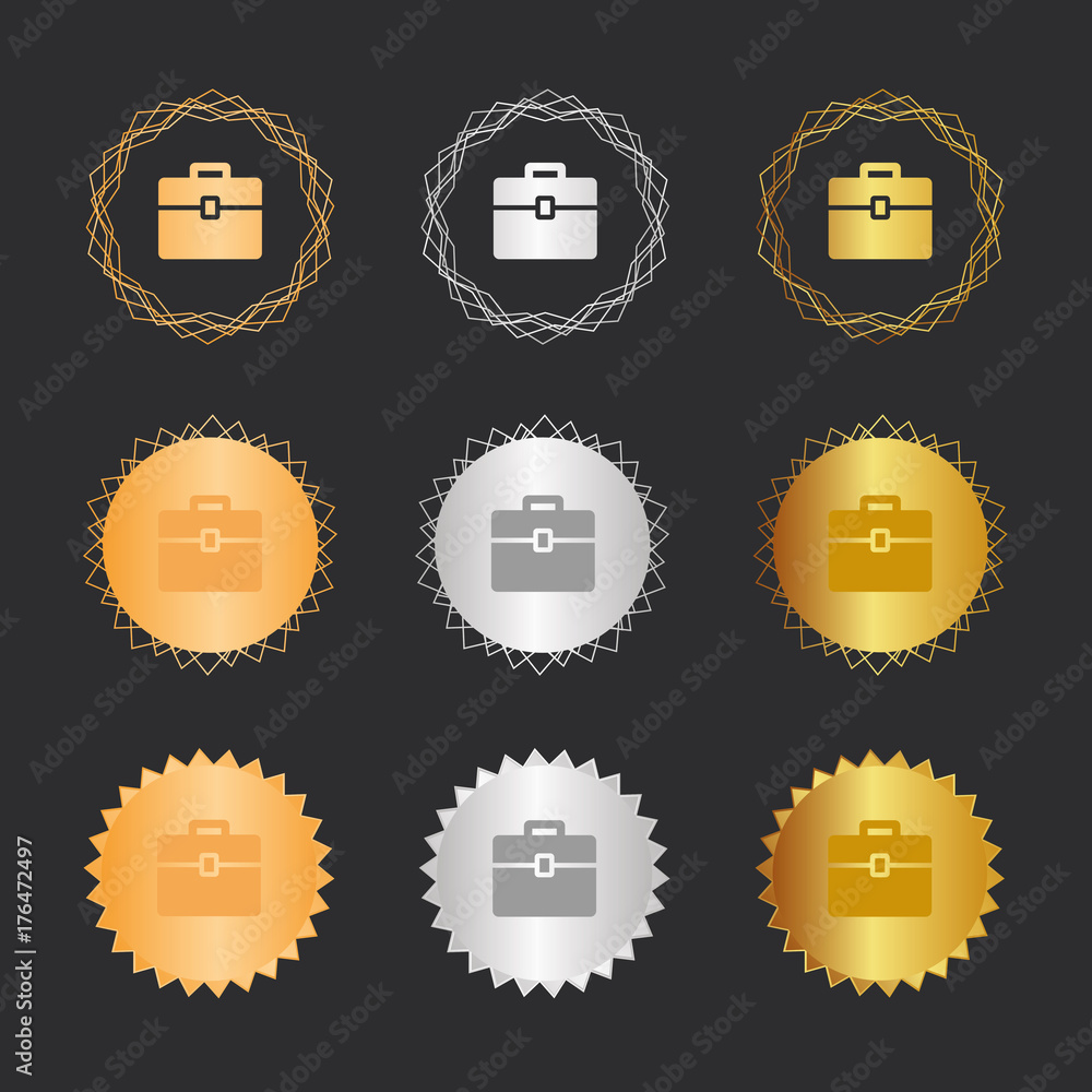 Koffer - Business - Bronze, Silber, Gold Medaillen Koffer - Business - Bronze, Silber, Gold Medaillen