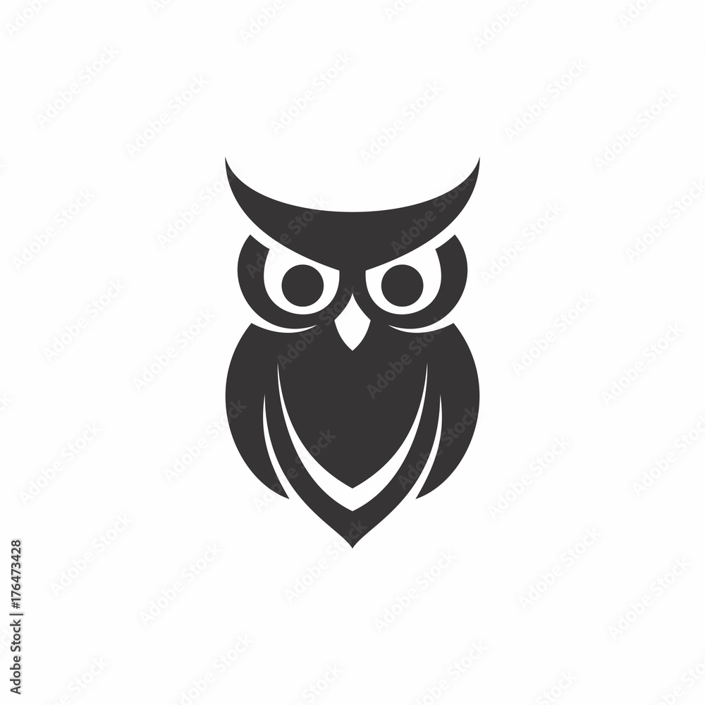 Obraz premium owl logo