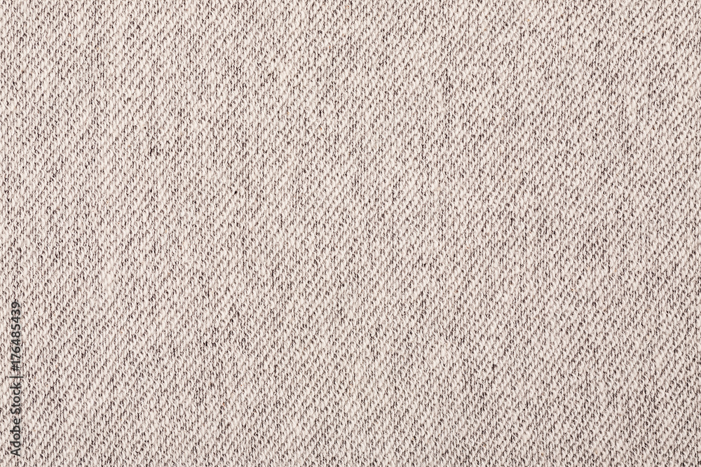 Piece of gray fabric macro shot, abstract texture