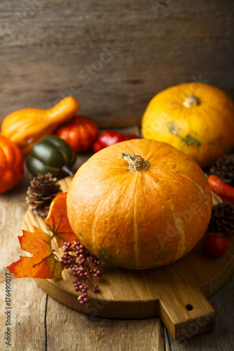 Assorted pumpkins