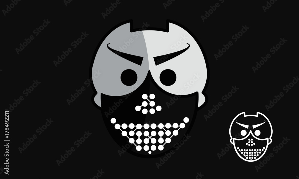 Fototapeta premium Killer Mask