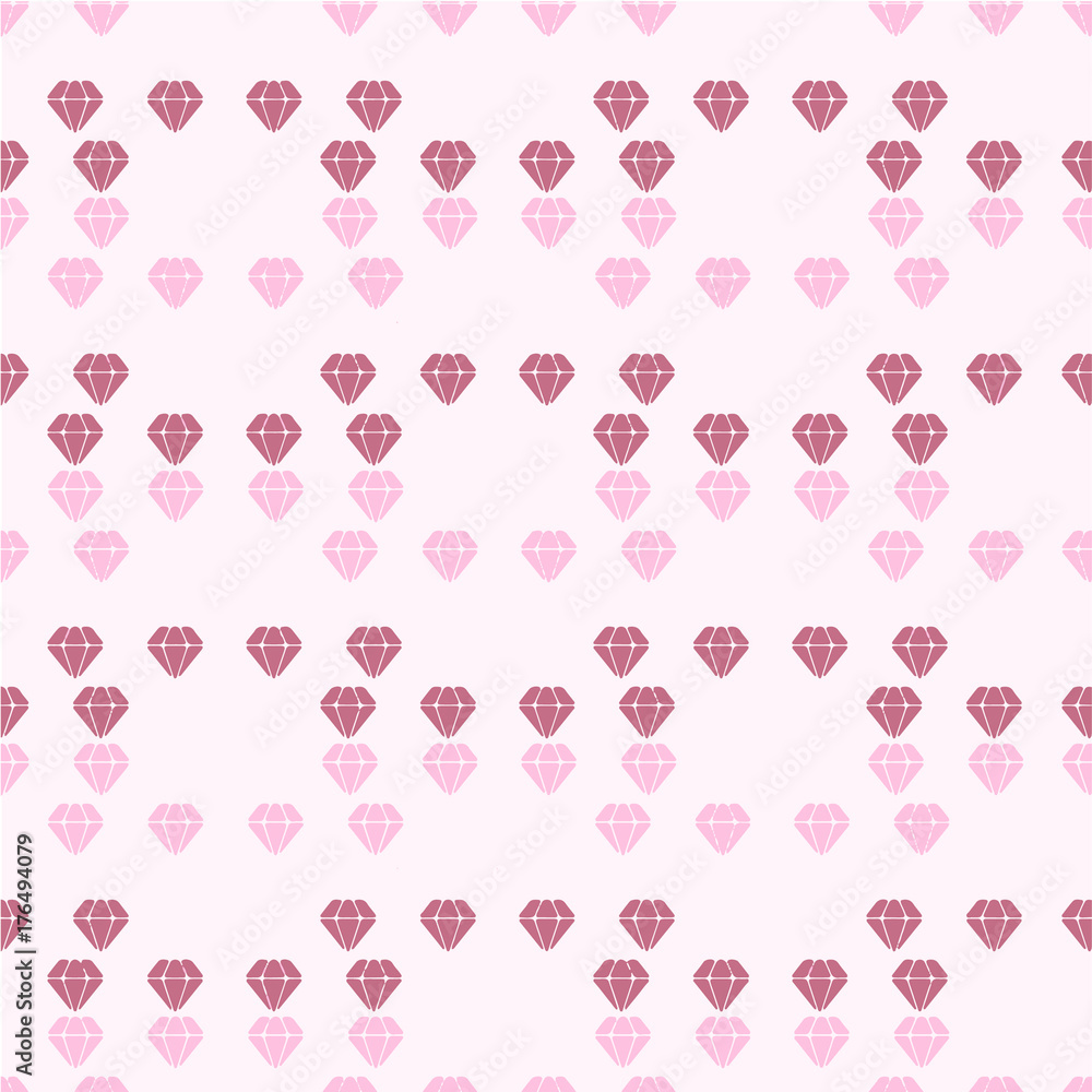 valentine love pink pattern