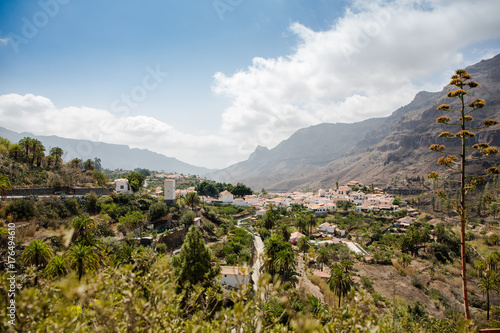 Gran canaria, Bergdorf Fataga photo