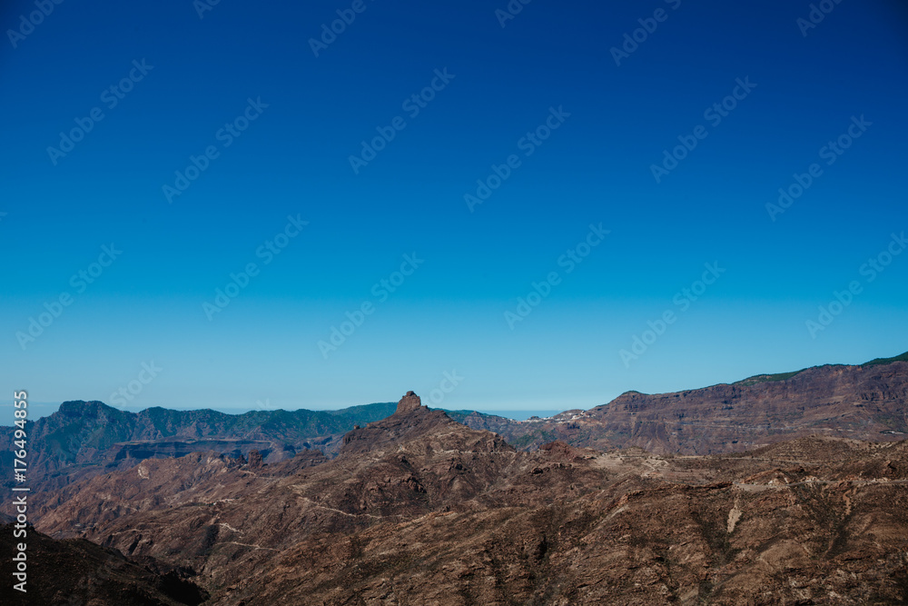 Wunderschöne Berge auf Gran Canaria Wunderschöne Berge auf Gran Canaria