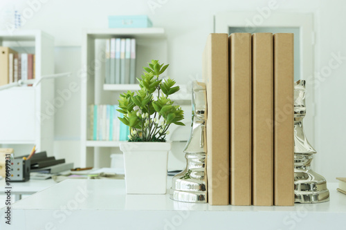 chess horse bookends photo