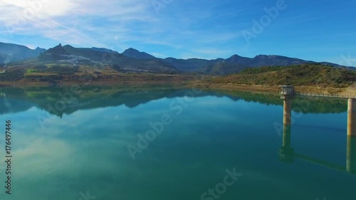 Aerial view Zahara natural park