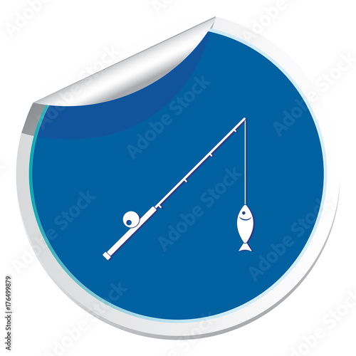Fishing rod icon
