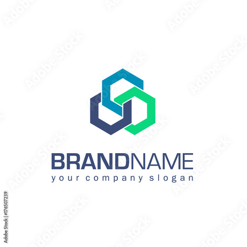 Vector logo design for business