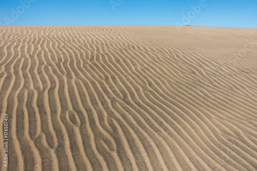 Sand dune in gran canaria