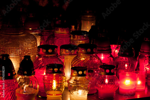 cmentarz - świeca