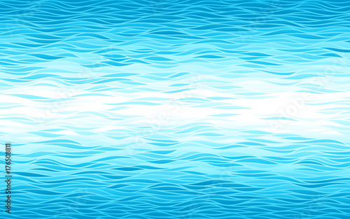Blue waves background