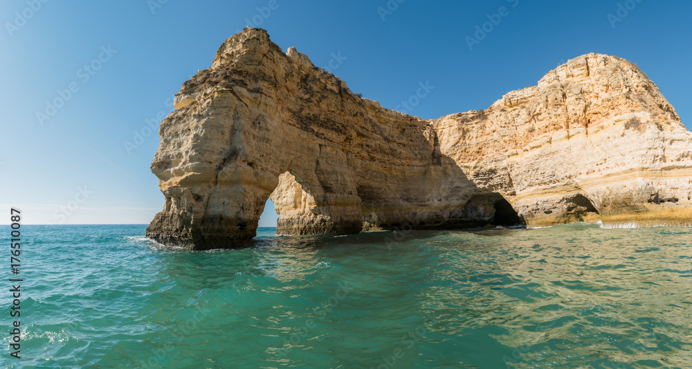 Cliffs at Marinha beach
