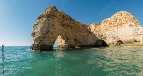 Cliffs at Marinha beach