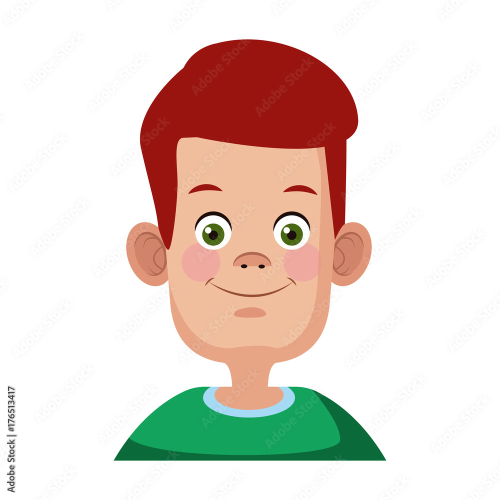 Cute boy cartoon icon vector illustration graphic design Cute boy cartoon icon vector illustration graphic design