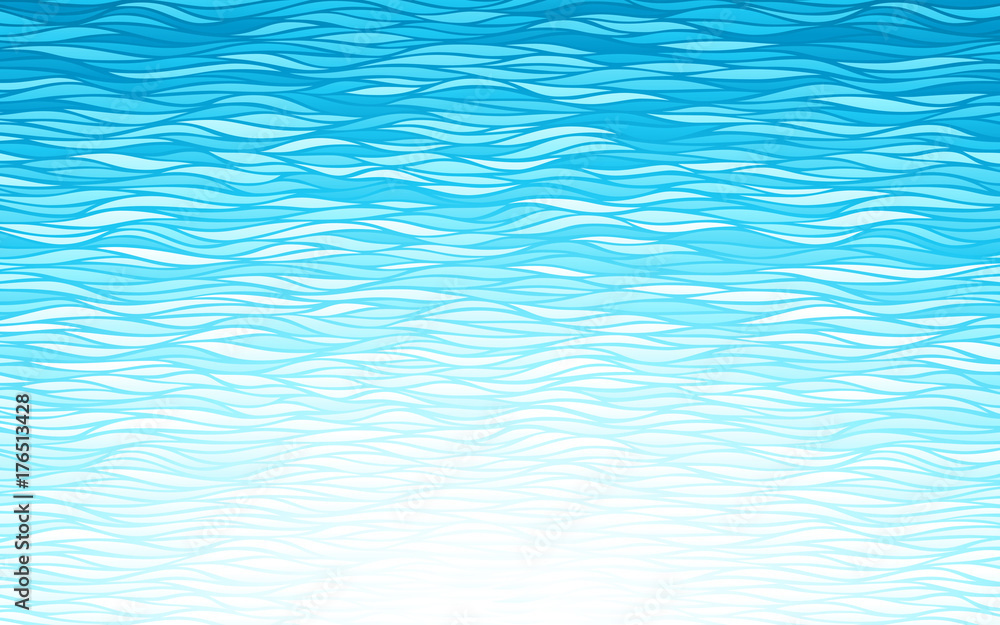 Blue waves background