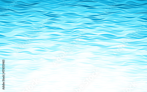 Blue waves background