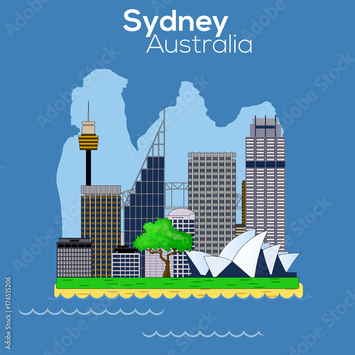 Sydney city icon