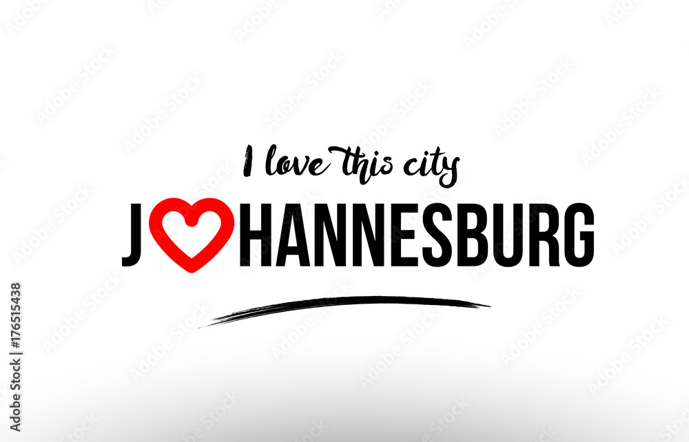 johannesburg city name love heart visit tourism logo icon design johannesburg city name love heart visit tourism logo icon design