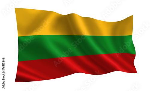 Lithuania flag, A series of flags of the world.